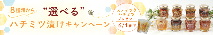 選べるハチミツ漬けCP