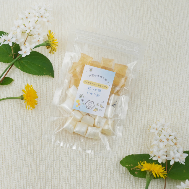 そよかぜハニーキャンディ(はっか&レモン飴)