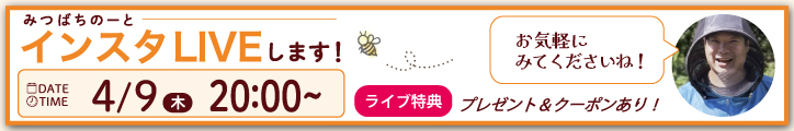インスタライブ告知